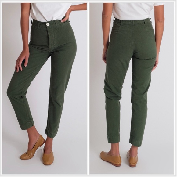 Jesse Kamm Pants - Jesse Kamm Ranger Pants in Olive - 2